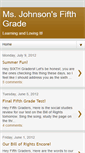 Mobile Screenshot of msjohnson308.blogspot.com