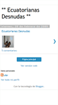 Mobile Screenshot of ecuadesnudas.blogspot.com