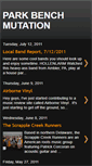 Mobile Screenshot of parkbenchmutation.blogspot.com