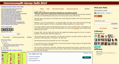 Desktop Screenshot of commonwealthdelhi2010.blogspot.com
