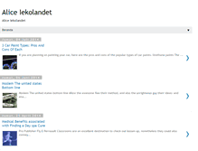 Tablet Screenshot of aliceiekolandet.blogspot.com