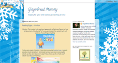 Desktop Screenshot of gingerbreadmommy.blogspot.com