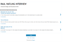 Tablet Screenshot of paul-watling-interview.blogspot.com