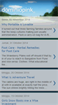 Mobile Screenshot of dominiopink.blogspot.com