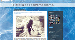Desktop Screenshot of historiadofeocromocitoma.blogspot.com