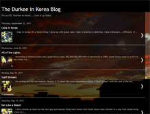 Tablet Screenshot of durkeeinkorea.blogspot.com