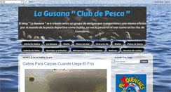 Desktop Screenshot of lagusanaclubdepesca.blogspot.com