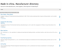 Tablet Screenshot of madeinchinamanufacturer.blogspot.com