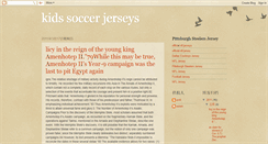 Desktop Screenshot of kidssoccerjerseys.blogspot.com