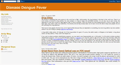 Desktop Screenshot of diseases-dengue.blogspot.com