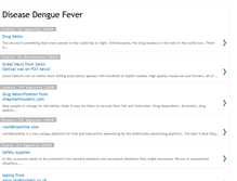 Tablet Screenshot of diseases-dengue.blogspot.com