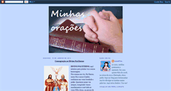 Desktop Screenshot of minhas-oracoes.blogspot.com