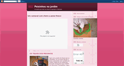 Desktop Screenshot of peixinhosnojardim.blogspot.com