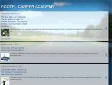 Tablet Screenshot of ecotelacademy.blogspot.com