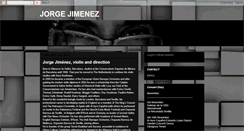 Desktop Screenshot of jorgejimenez-violin.blogspot.com