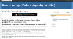 Desktop Screenshot of fedoraphprails.blogspot.com