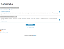 Tablet Screenshot of eltiochancho.blogspot.com