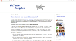 Desktop Screenshot of edtech-insights.blogspot.com