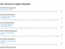 Tablet Screenshot of elylegionbaseball.blogspot.com