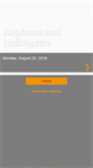 Mobile Screenshot of airplaneshelicopters.blogspot.com