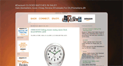 Desktop Screenshot of clockswatchesinsale.blogspot.com