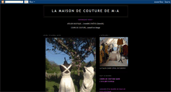 Desktop Screenshot of mamaisondecouture.blogspot.com