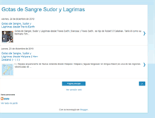 Tablet Screenshot of gotasdesangresudorylagrimas.blogspot.com