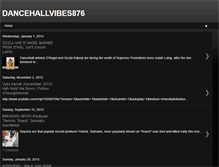 Tablet Screenshot of dancehallvibes876.blogspot.com