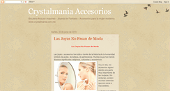 Desktop Screenshot of crystalmania-accesorios.blogspot.com