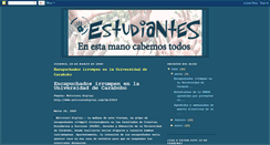 Desktop Screenshot of periodicoestudiantes.blogspot.com