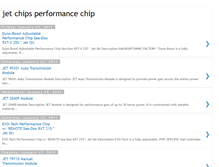 Tablet Screenshot of jetchipsperformancechip.blogspot.com
