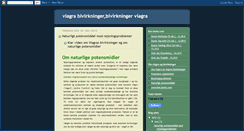 Desktop Screenshot of bivirkninger-viagra.blogspot.com
