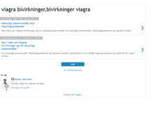 Tablet Screenshot of bivirkninger-viagra.blogspot.com