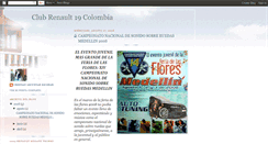 Desktop Screenshot of clubrenault19colombia.blogspot.com