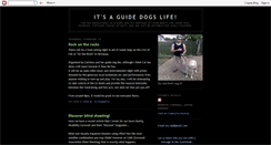 Desktop Screenshot of itsaguidedogslife.blogspot.com