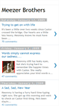 Mobile Screenshot of meezerbros.blogspot.com