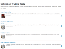 Tablet Screenshot of collection-trading-tools.blogspot.com