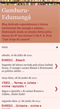 Mobile Screenshot of gambaru-edumanga.blogspot.com