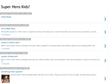 Tablet Screenshot of 3superherokids.blogspot.com