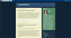 Desktop Screenshot of lakewoodranchtimes.blogspot.com