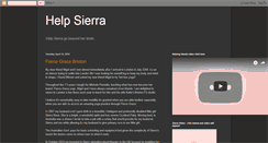 Desktop Screenshot of helpsierra.blogspot.com