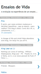 Mobile Screenshot of ensaiosdevida.blogspot.com