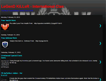 Tablet Screenshot of legendkillerlk.blogspot.com