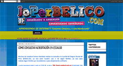 Desktop Screenshot of joperbelico.blogspot.com