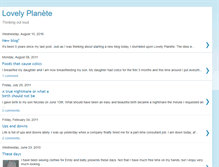 Tablet Screenshot of lovelyplanete.blogspot.com