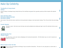 Tablet Screenshot of makeupcelebritynews.blogspot.com