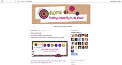 Desktop Screenshot of creativeoptionscrafts.blogspot.com