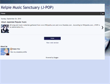 Tablet Screenshot of jpopsanctuary.blogspot.com