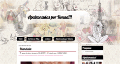 Desktop Screenshot of apaixonadasporkonad.blogspot.com