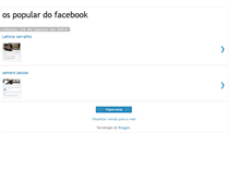Tablet Screenshot of ospopulardofacebook.blogspot.com